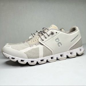 ON CLOUD White Sand Athletic Performance Running Walking Shoes Womens Size 7.5